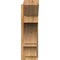 Ekena Millwork Balboa Slat Rough Sawn Outlooker, Western Red Cedar, 8"W x 26"D x 26"H OUT08X26X26BOA06RWR - alternate 2